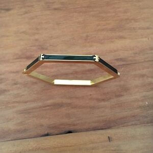 Tory Burch Gold and Black Bracelet